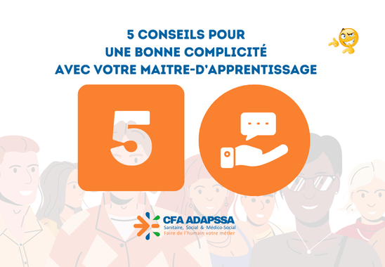 5 Conseils pour une bonne complicité avec votre Maitre d’Apprentissage